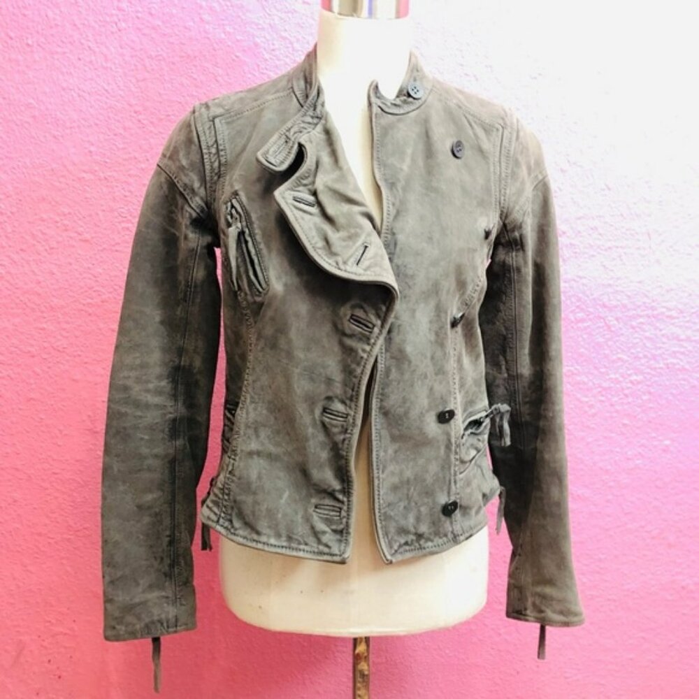 All Saints leather jacket